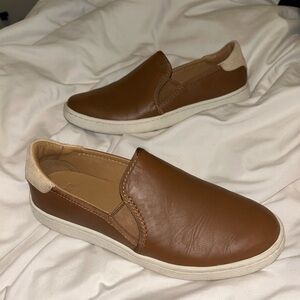 UGG women’s Brown Slip-On Sneakers